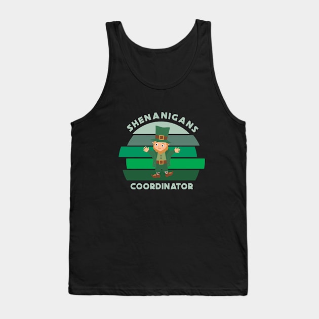 Shenanigans Coordinator Funny Teacher St Patrick's Day Gift Classic Tank Top by kevenwal